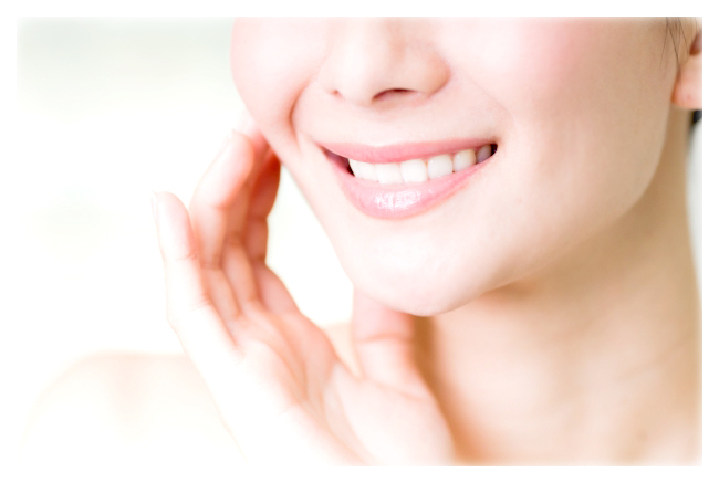 綺麗な肌の女性